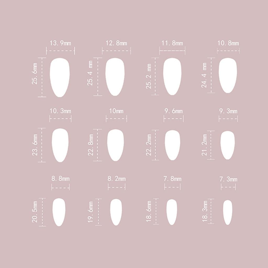 24pcs Women Full Cover Stick on Nails Y2K Blue Acrylic Fake Nails for Women Girls Manicure DIY