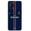 Coque - MANIACASE - Oppo A95 - Silicone TPU - Motif Paris Saint-Germain - Noir