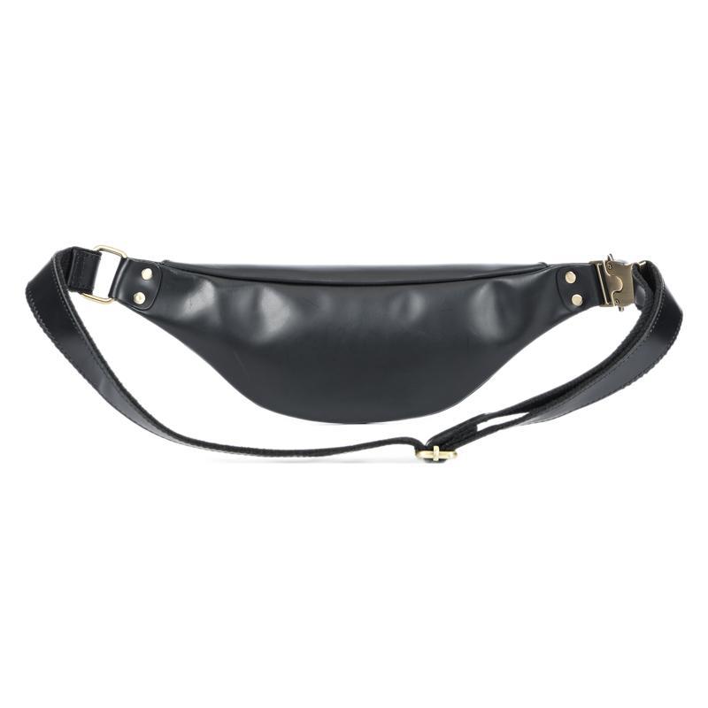 Мужская поясная сумка Crazy Horse Leather Head Layer из натуральной коровьей кожи в винтажном стиле