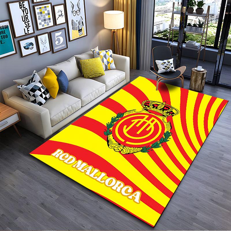 RCD Mallorca Logo Carpet suitable as a non-slip mat for the living room or bedroom sofa