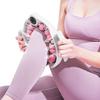 Contoured Leg Massager - Muscle Relief Roller with Ergonomic Ring Design for Post-Workout Recovery & Yoga Support