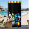 Blox fruits Напечатанное Быстросохнущее Пляжное Полотенце Супервпитывающее Мягкое Легкое Полотенце для Ванны для Бассейна Летние Путешествия