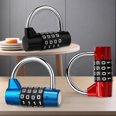 4-значный кодовый навесной замок для шкафчика в спортзале - реквизит для квеста