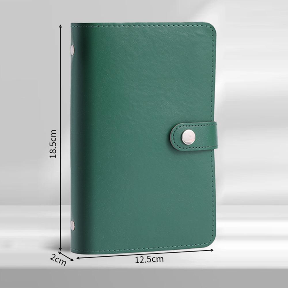 Clear 100 Envelop Savings Challenges Book Leather Cash Budget Notebook Money Planners