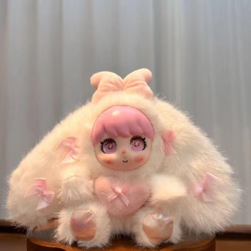 Bag Charm Vinyl Face Plush Toys Stuffed Animal Bunny Bag Pendant Backpack Decoration