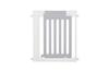 Детские ворота Katoji с 2 дополнительными рамками, цвет белый серый 63900 LDK-STYLE и 67-93 см