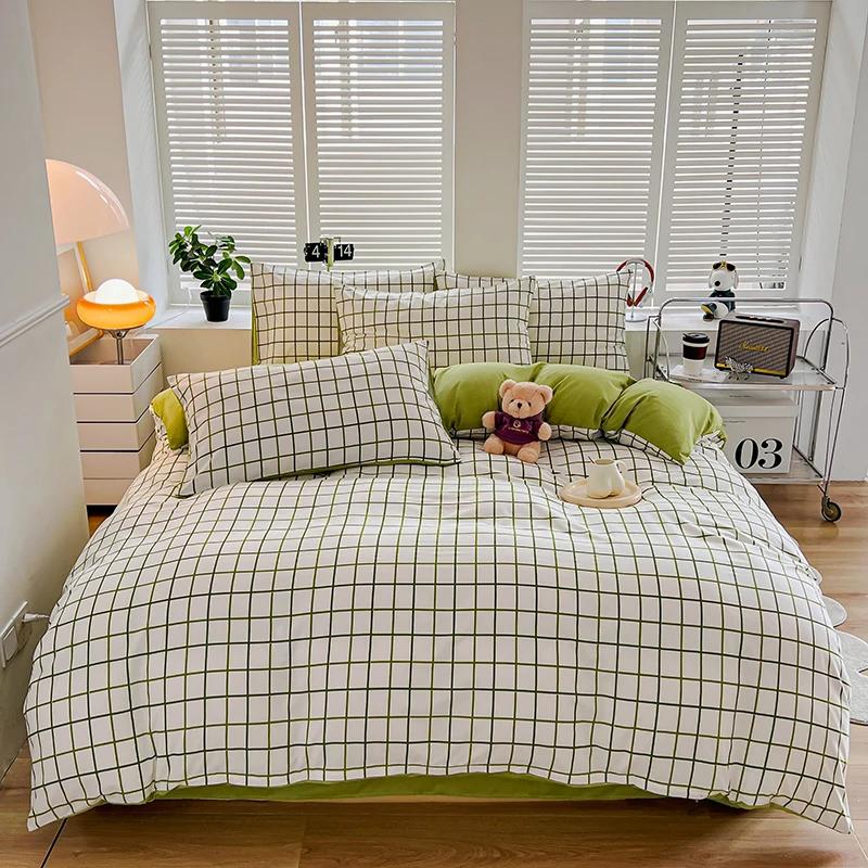 Chic Botanical Duvet Cover Garden Floral Bedding Set 4 Pieces Leaves Duvet Covers Set For Girls Women Farmhouse Comforter Cover