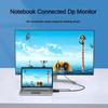 4K HDMI-compatible To DisplayPort DP Converter Cable HDTV Male To DP Female Adapter Conversion Cable for Laptop PS5 Xbox Monitor