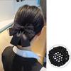Bow Bowknot Hair Bun Women Spring Clips Hairgrips Cover Net Sweet Korean Bun Snood  For Girls