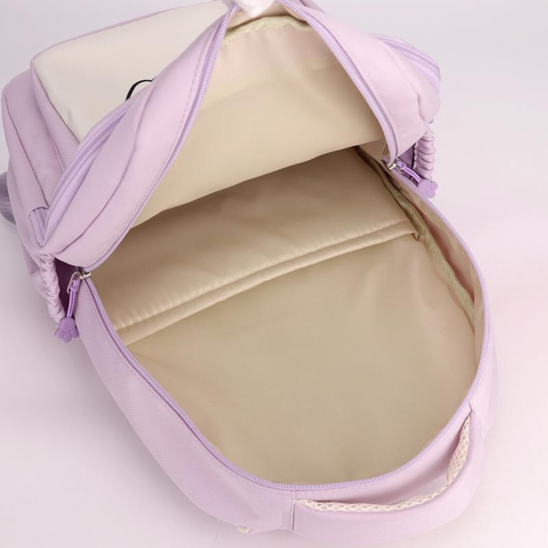 Детская школьная сумка для 1-6 классов, рюкзак с рисунком, легкий, большой емкости, женский рюкзак