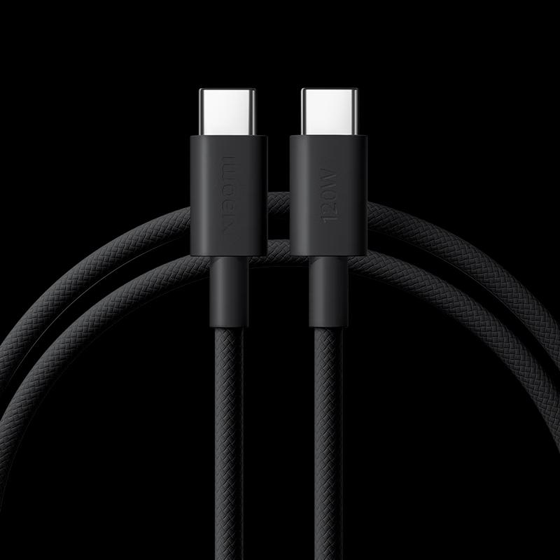 Плетеный дата-кабель Xiaomi 6A USB-C на USB-C