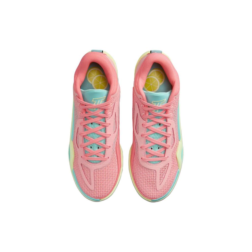 Мужские кроссовки Air Jordan Tatum 1 PF Pink Lemonade Розовый оттенок Lava-Glow Aurora-Green DX6733-600