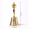 Tibetan Buddhist Meditation Bell and Dorje Set Shiplies Extra Loud Multi-Purpose Hand Call Bell
