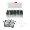 98 Pieces Watch Front Cover Gaskets Rubber Seal Washers Set