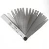 Feeler Gauges 17 Blades 0.02-1.00MM Metric Feeler Gauge Foldable Thickness Gap Metric Filler Feeler Gauges For Measurements Tool