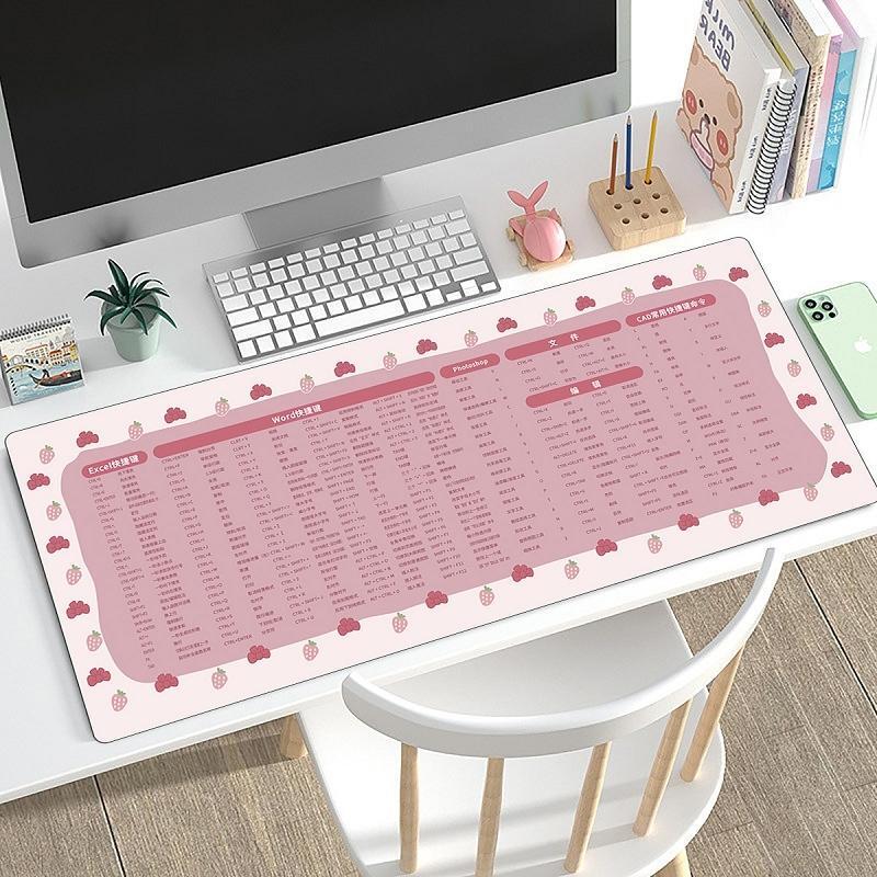 Офисная коврик-мышь GUREIDE с горячими клавишами и сочетаниями клавиш