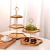 Multi Tier Serving Tray Fruit Bowl for Living Room Table Snack Display Plate Afternoon Tea Dessert Stand Party Serving Platter Candy Cake Stand