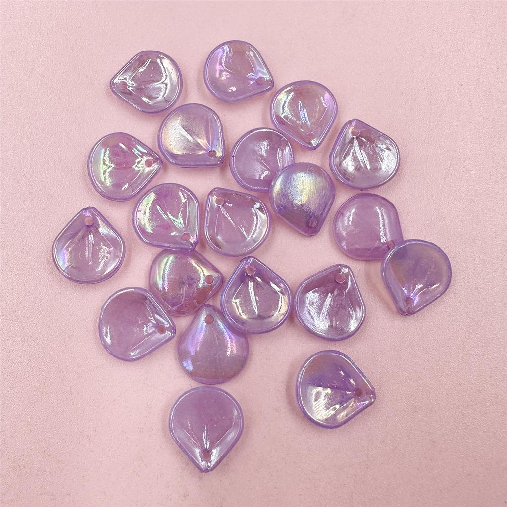 Товары для вечеринок 13,5*14,8 мм 20 шт. серьги-шпильки браслет кулон лепестки цветов AB цвета бусины-шармы аксессуары для изготовления ювелирных изделий своими руками