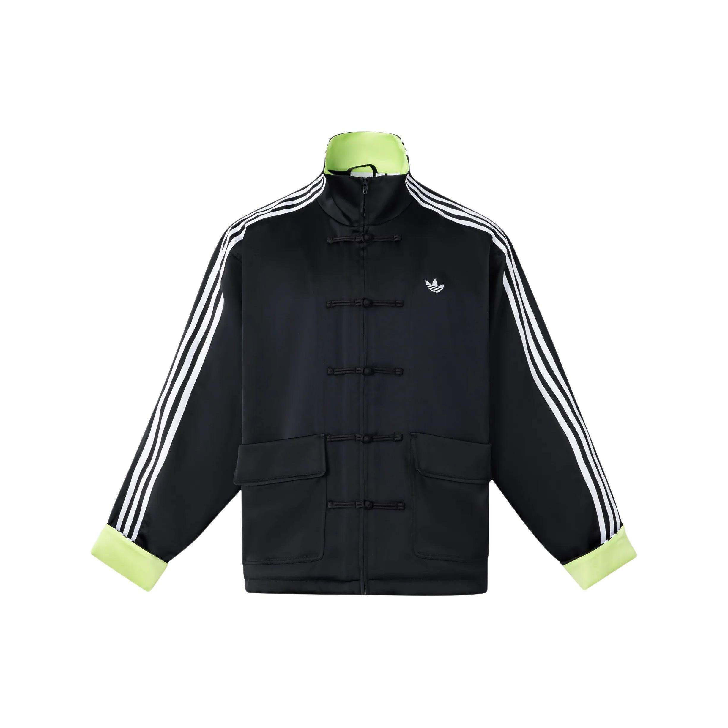 adidas Оригинальная атласная куртка Cn Tt в китайском стиле в