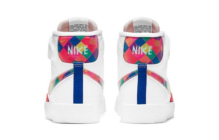 Nike Blazer 77 'CNY Mid top Kids' Skateboarding Shoes White Red Green Kids' DD8490-163