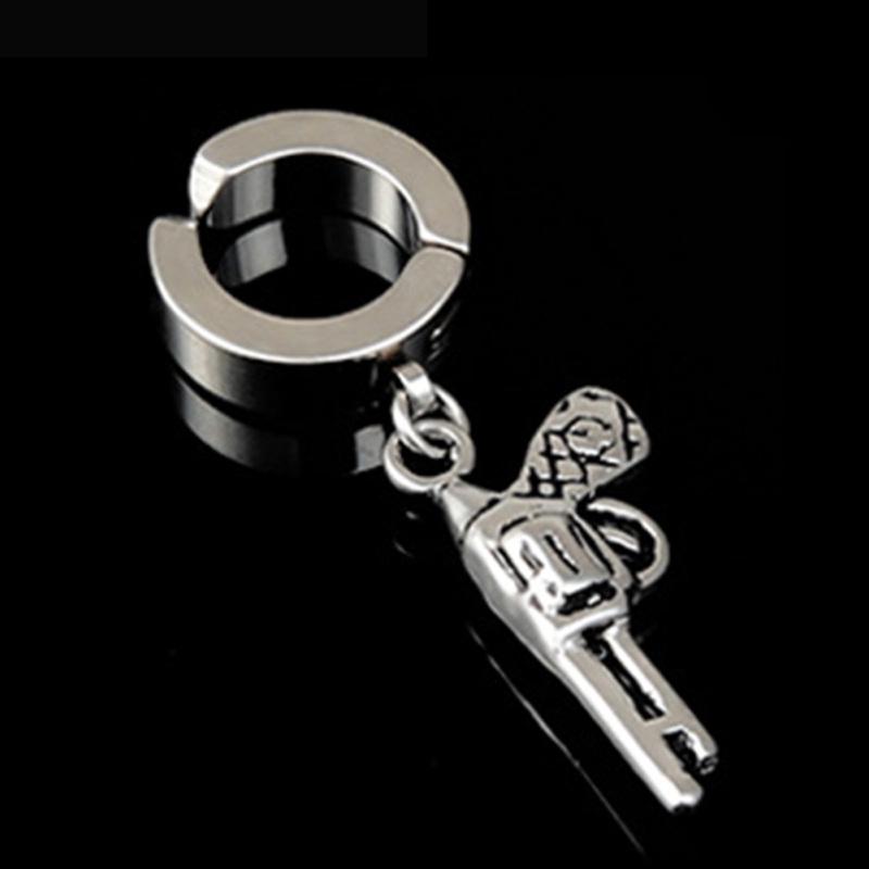 RUI RUI YU модные гипоаллергенные крестообразные зажимы для ушей из титановой стали в рок-стиле, аксессуары