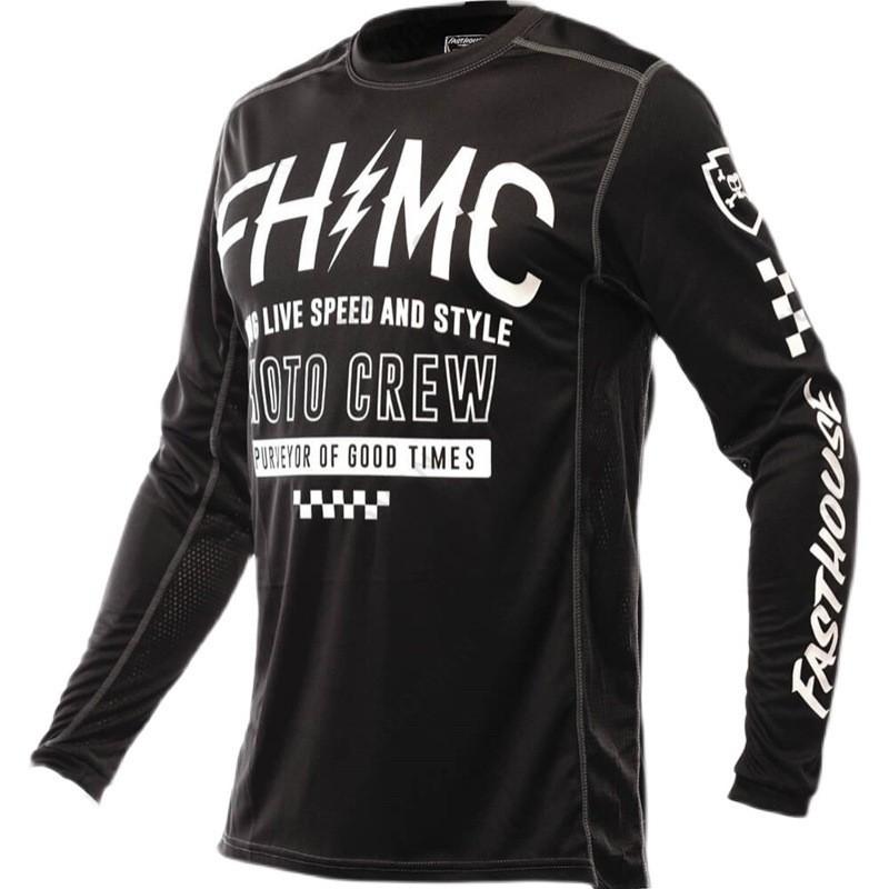 Mens Long Sleeve Cycling Jersey Moisture Wicking Quick Dry Bike Shirt Outdoor Road Riding
