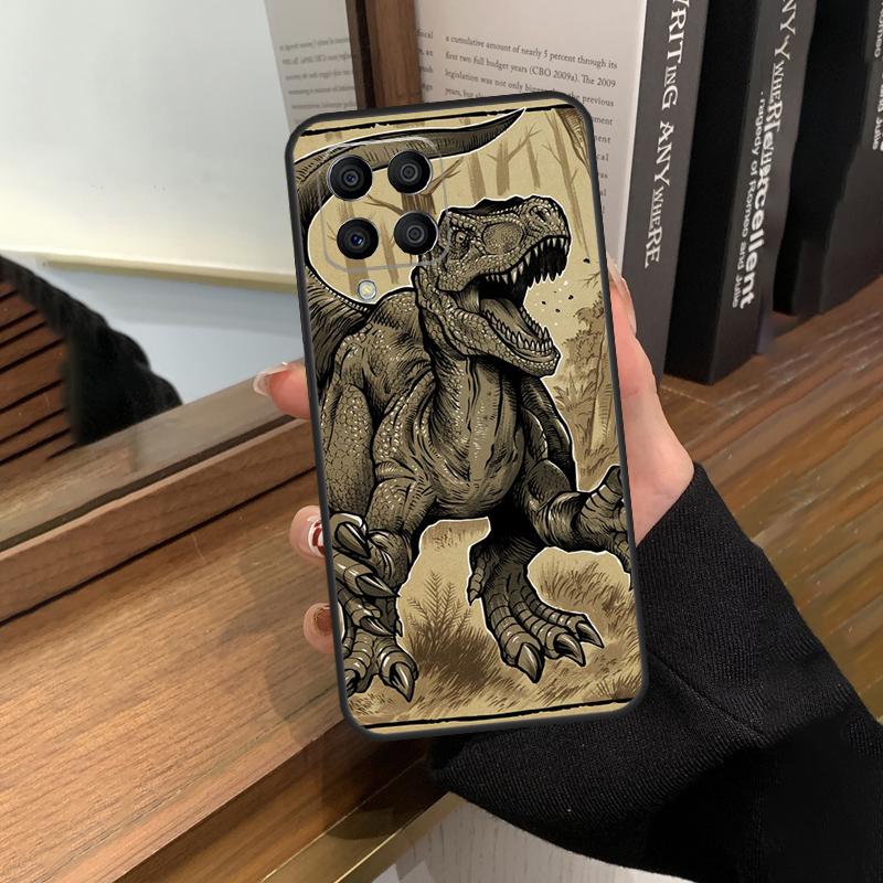 Dragon Dinosaurs Case For Samsung Galaxy M56 M16 M36 M33 M53 M13 M12 M32 M52 M20 M15 M55 M31 M14 M35 M34 M54