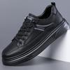 2024 Autumn New Men's Handmade Online Casual Leather Shoes Men's Sports Style Versatile Board Shoes Men's 6079