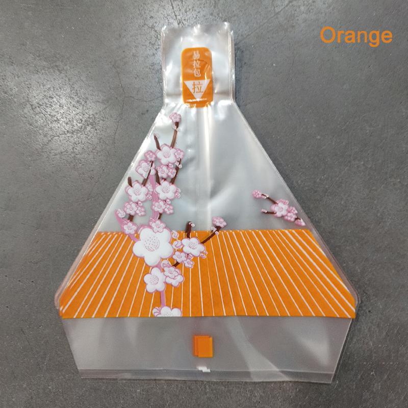 10 шт. Треугольный упаковочный пакет для рисовых шариков в японском стиле, подарочный пакет с водорослями, аксессуары