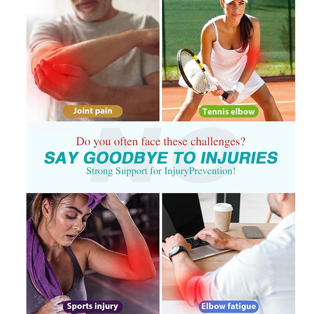 Фиксатор локтя для локтевого канала, регулируемая локтевая шина для сна, тендинит, локоть теннисиста, удобная стабилизирующая поддержка для женщин и мужчин