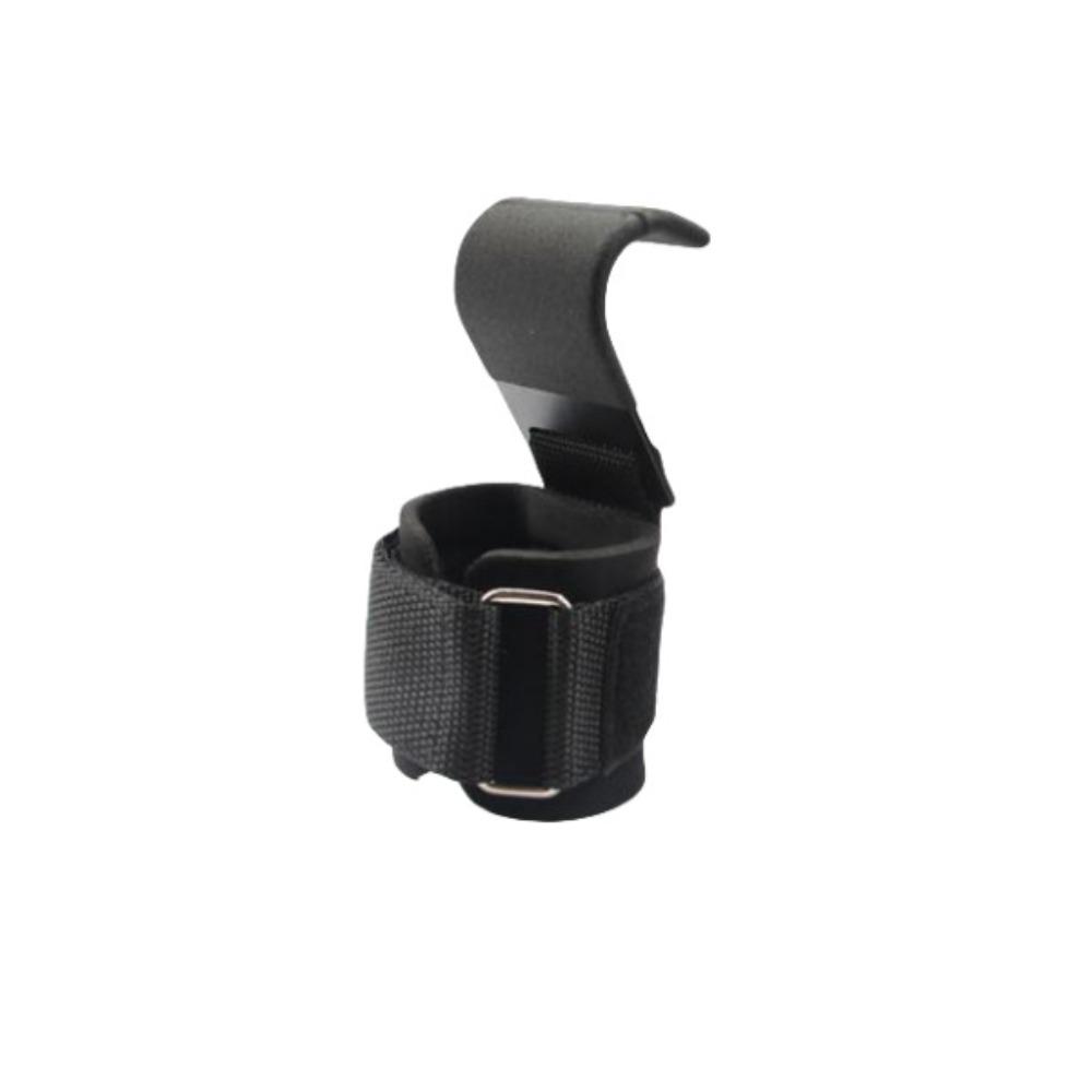 Неопреновые металлические кистевые лямки для подъема веса, регулируемая поддержка запястья, новые фитнес-крюки для захвата, лямки