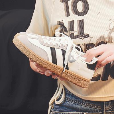 Осенние новые женские кроссовки, модная повседневная обувь из кожи, на шнуровке, вулканизированная обувь для женщин, легкие прогулочные туфли на плоской подошве Zapatillas Mujer