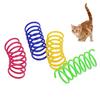 Colorful Spring Bouncing Cat Toy - Mini Teaser Rolling Toy
