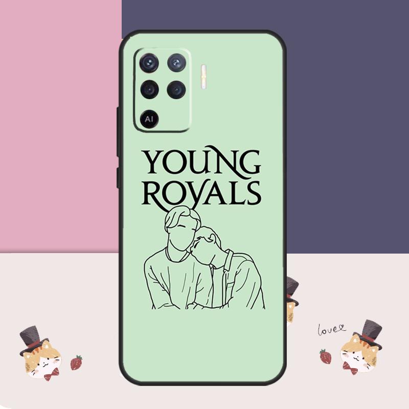 Чехол для Young Royals Саймон и Вильгельм для Oppo A77 A17 A57 A40 A78 A54 A74 A94 A76 A16 A96 A18 A60 A80 A38 A58 A98 A15 A5 Pro