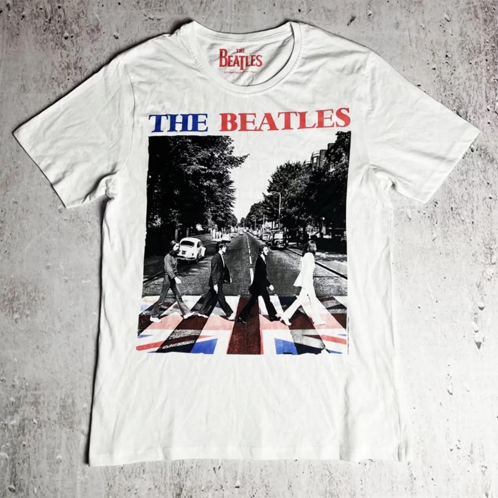 2026 The Beatles Винтажная Рок Американский Ретро Футболка Весенняя Мода Спорт Хлопок Унисекс Футболка Одежда Футболка Y2k Женская