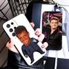 L-Luis M-Miguel Singer Soft Phone Case for Samsung Galaxy S26 S25 Edge S24 Ultra S23 Plus S22 S21 FE S20 Black Cover Back Shell
