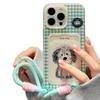 Lanyard Card Holder Mobile Phone Case Line Puppy Domestic Android for For Huawei NOVA for Honor 90 Creative Internet Celebrity Case