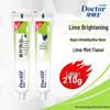 Зубная паста Dentist Lime для отбеливания и ухода за деснами (2x105г)