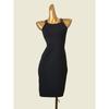 French Style Gao Ding Double-Shoulder Strap Narrow Shoulder Dress Western Style Sexy Slim Fit Sheath Knitted Foreign Trade Original Order Short Dress