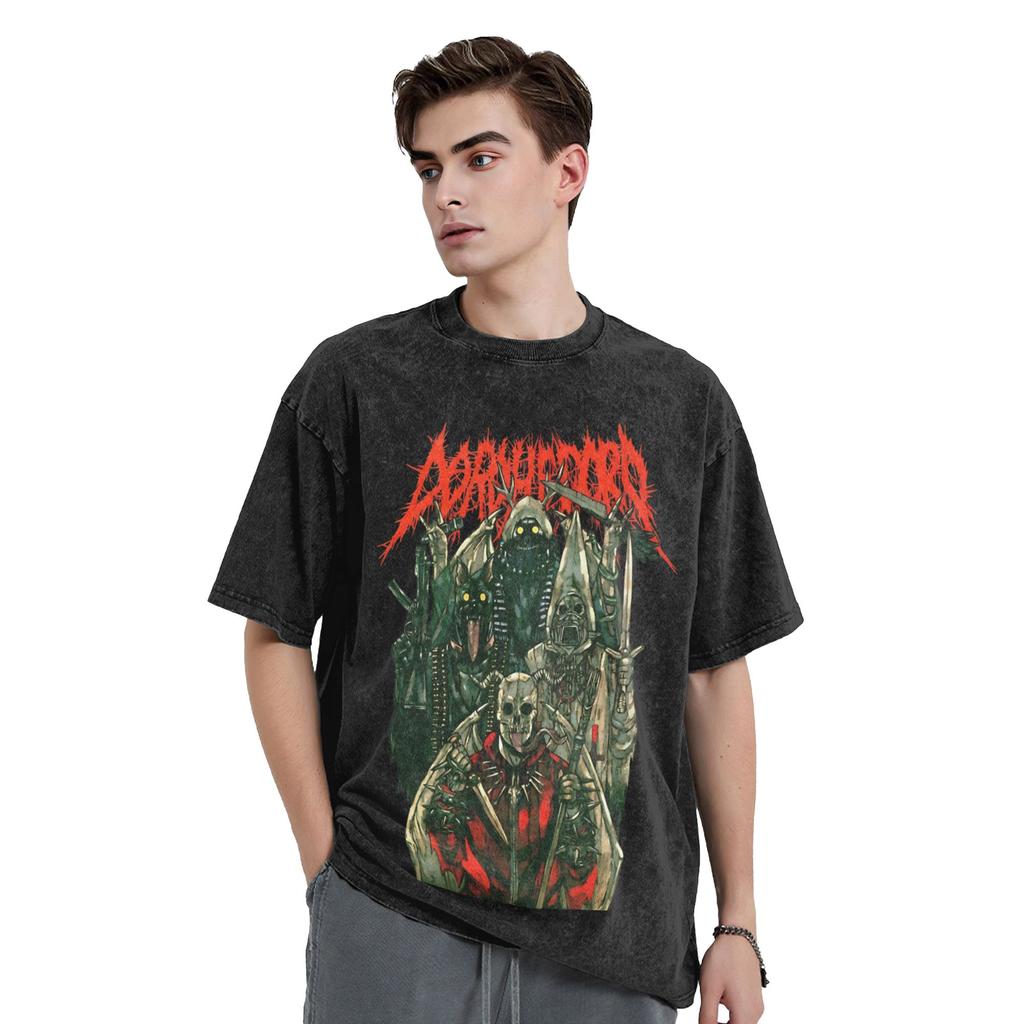 Dorohedoros Tshirt For Men Unique Cotton Tees Round Collar Short Sleeve T Shirts Plus Size Clothing