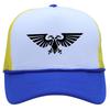 Curved-brimmed baseball cap Outdoor leisure breathable truck cap Spring and summer baseball cap Printed sunshade mesh truck cap