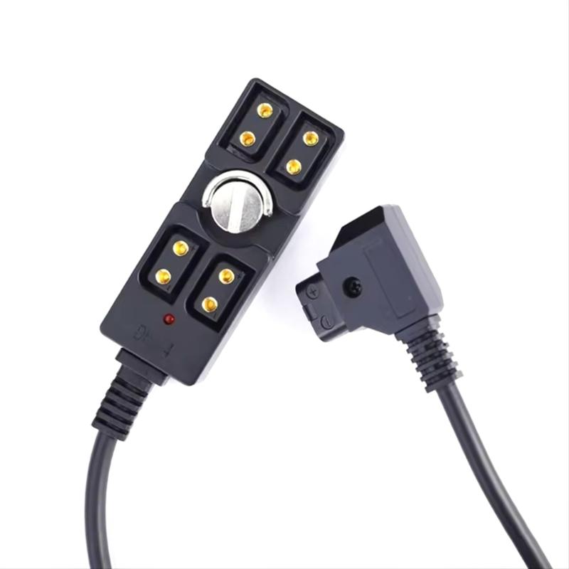 Шнур-переходник для аккумулятора нескольких устройств с выходом USB и индикатором