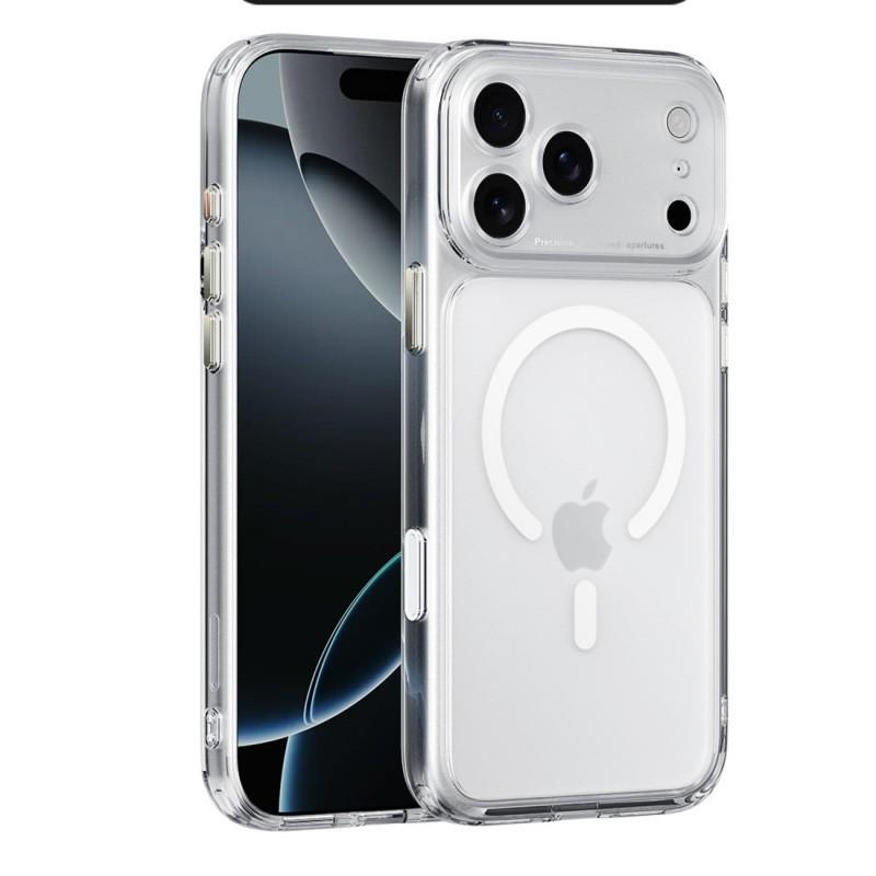 Clear PC Phone Case IPhone 17 Air Pro Max Shockproof Full Cover With Magnetic Snap Slim Design