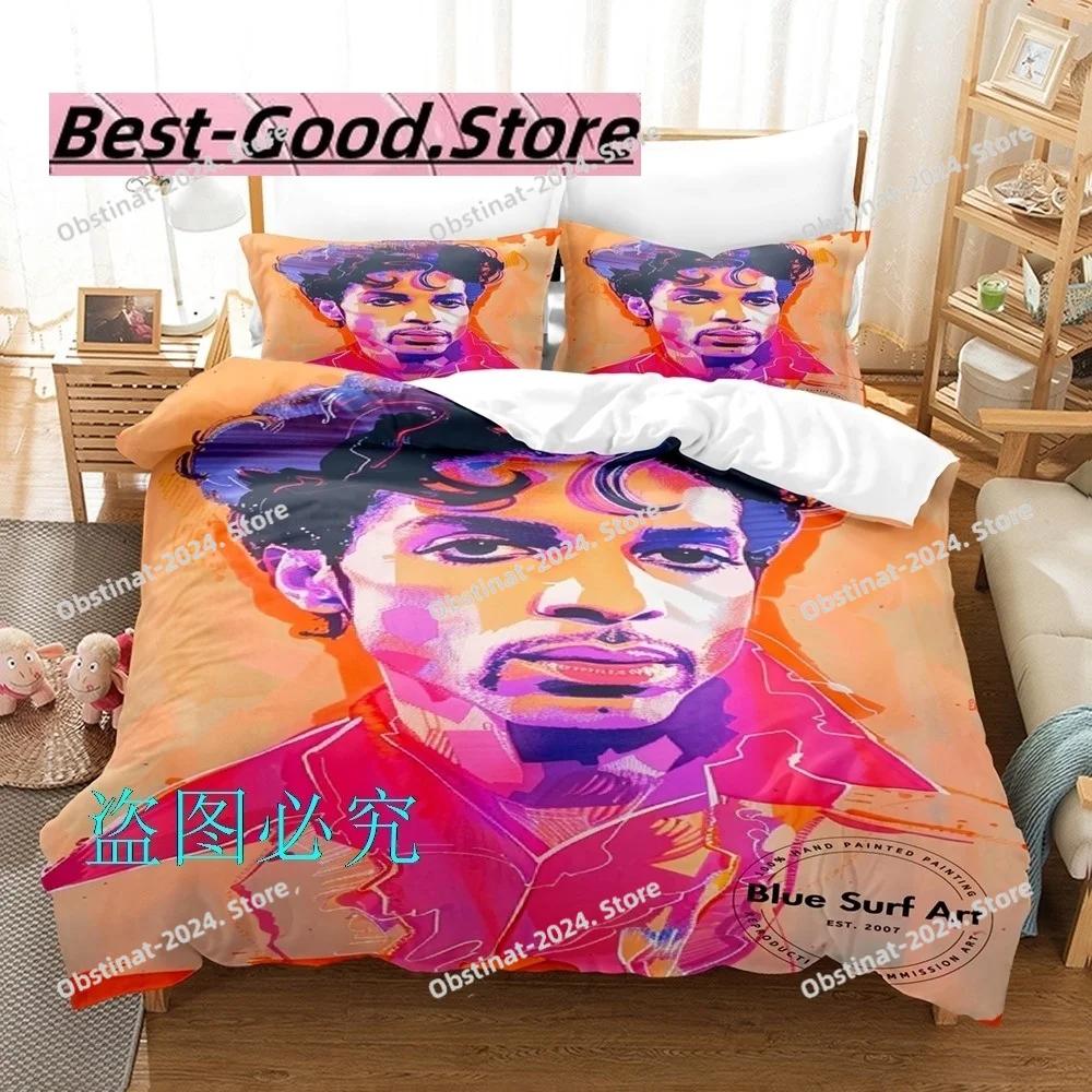 Постельное белье Prince Rogers Nelson Односпальное Двуспальное Полный Размер Queen King Размер Комплект Постельного Белья Взрослый Детская Спальня Комплекты Пододеяльников parure de lit Кровать