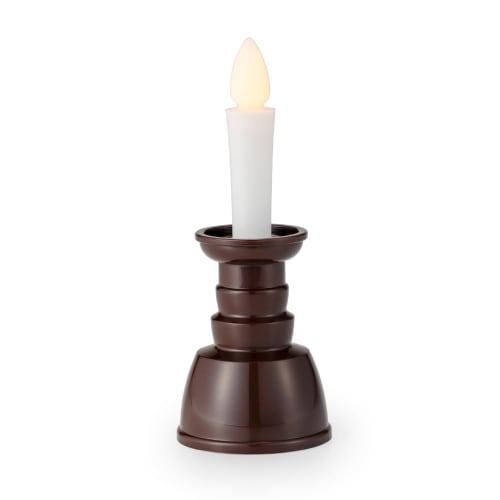 (Made In Japan, Auto-Off, Flameless Candle) LED Candle for Buddhist Altar, Electric Candle, LED Candle, Battery-Operated Candle, Safe, LED Candle for