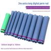 24V Long French Curl Perm Rods, 14cm, Double Hole Digital Curlers