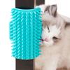 Cat Comb Desk Corner Self Groomer Brush No Damage To Furniture Cats Scratcher Brush Cats Scrubbing Hair Remover Brush