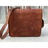 Vintage Leather Messenger Shoulder Laptop Bag Briefcase Men