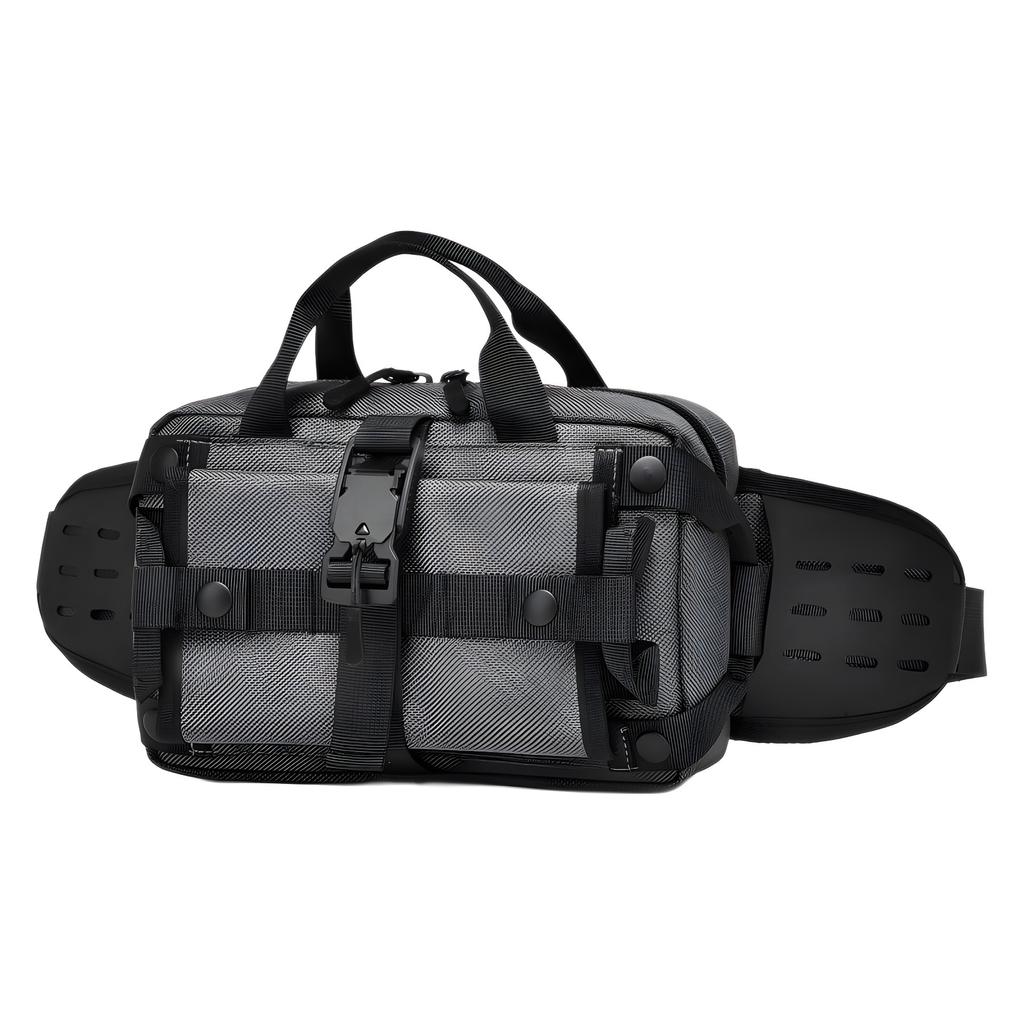 WEIXIER Мужская водонепроницаемая спортивная сумка через плечо на пояс – модная тактическая сумка на грудь, сумка для похода на плечо для телефона и предметов первой необходимости