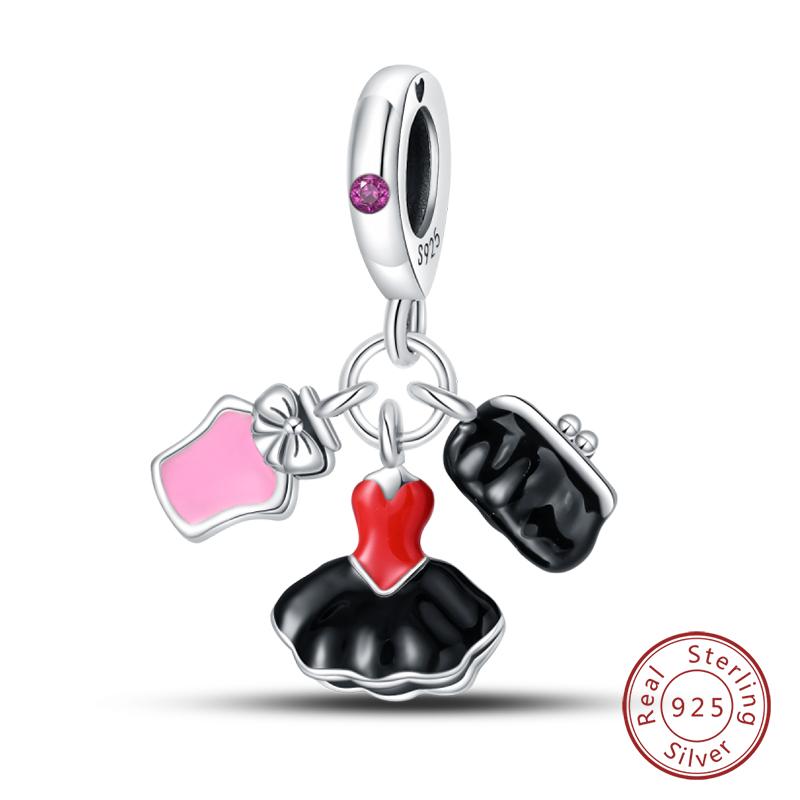 100% Медь Бабочка Фея Мечта Океан Ракушка Жемчужина Русалка Морская Черепаха Подсолнух Шармы Бусины Подходят для Браслетов Qikaola